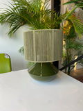 Forest Green Table Lamp with Shade