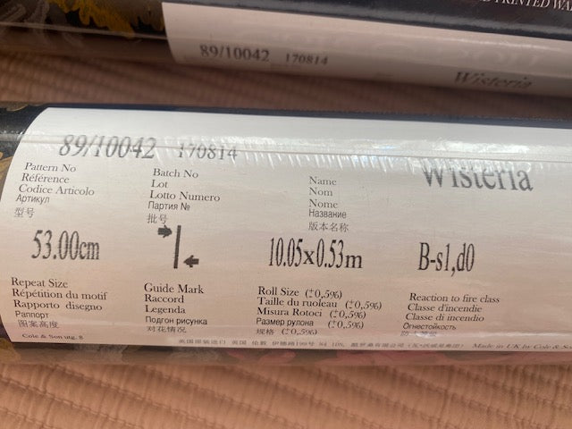 Cole & Son Wisteria x 3 rolls