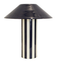 Navy and White Stripe Table Lamp