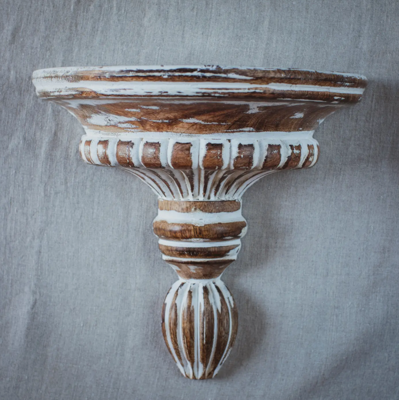 Mango Wood Corbel Shelf