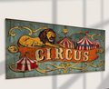 Circus Metal Sign