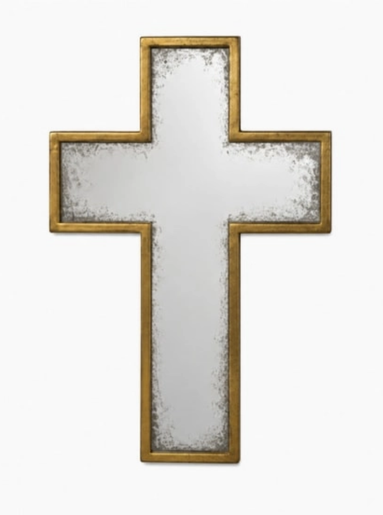 Crucifix Wall Mirror