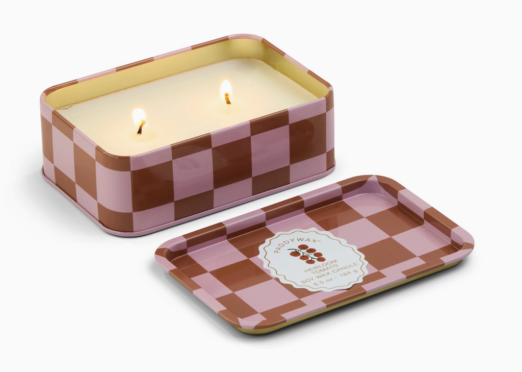 Paddywax Tomato Tin Candle